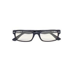 CessBlu Black Red Rectangle Blue Light 1.25 Reading Nerd Glasses Readers 86121